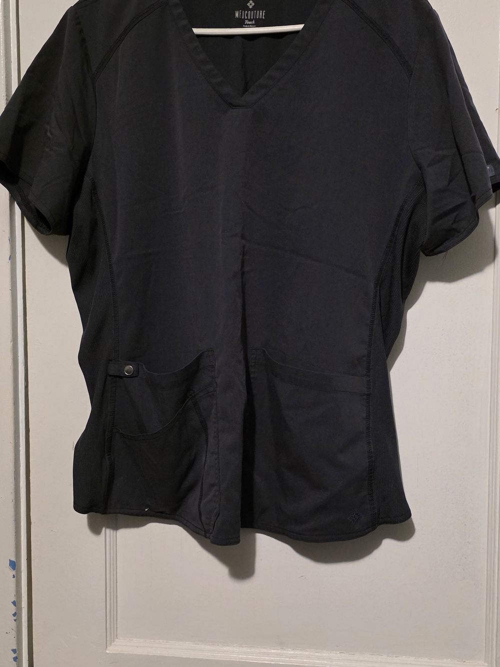 Med Couture PWTR XL Black Set, Top And Bottom